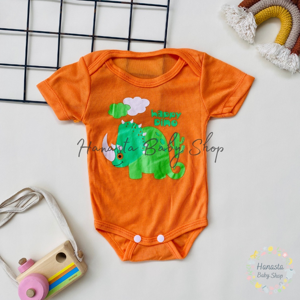 Jumper Bayi RIB Warna Sablon Animal