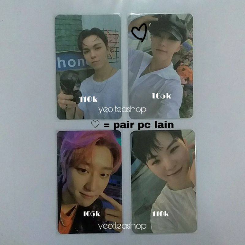 YS09 [READY STOCK] BACA DESKRIPSI Lucky Draw LD Photocard PC Sector 17 S17 Round 1 M2U Woozi The8 / 