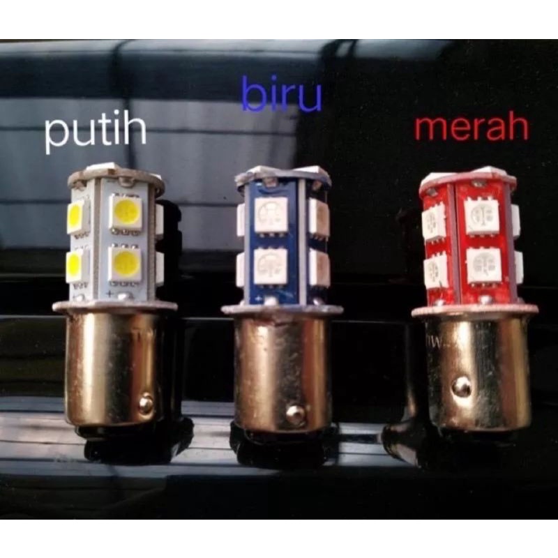 LAMPU STOP LED MOTOR / LAMPU LED REM STOP 13 MATA STROBO FLASH / LAMPU REM LED KEDIP MOTOR