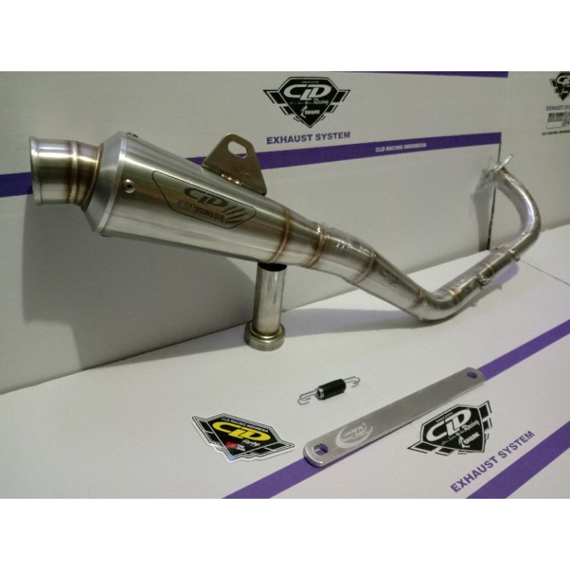 KNALPOT CLD RACING TYPE PRO MONSTER MIO J/MIO 125