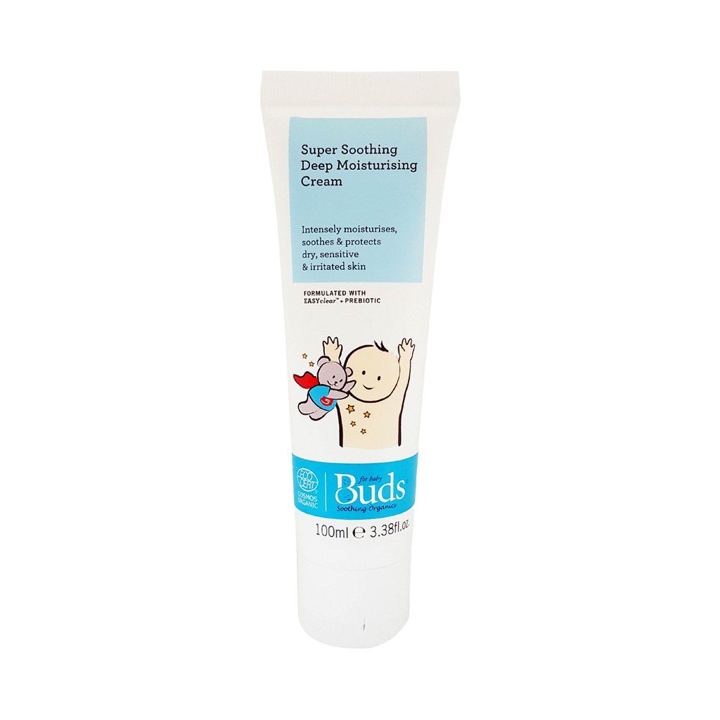 [PROMO] Buds Soothing Organics Super Soothing Deep Moisturising Cream Krim Pelembab Organik 100ml