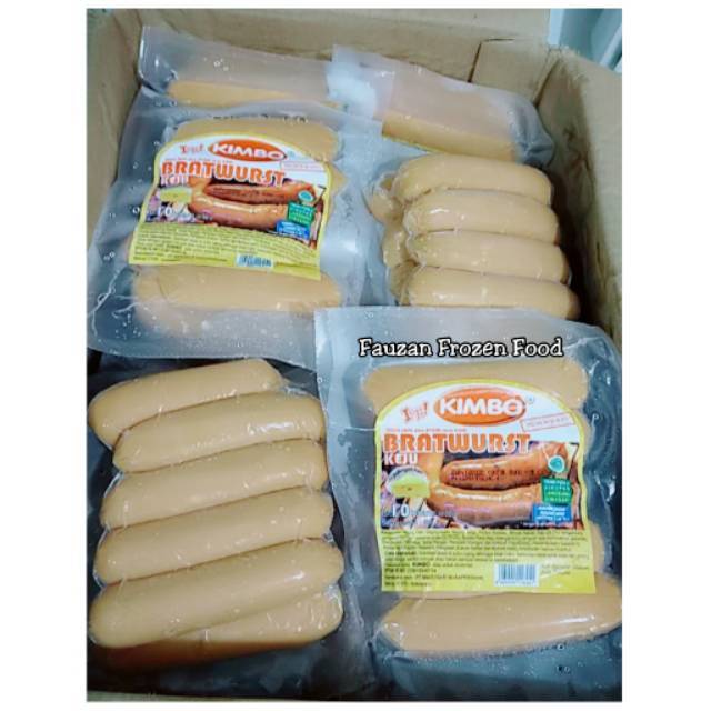 

Kimbo Sosis Mini rasa Keju isi 10 pcs