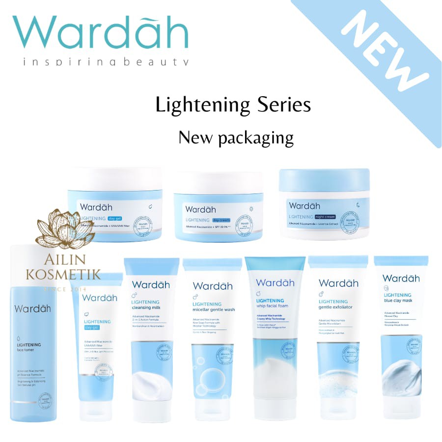 Wardah Lightening Series New Packaging | Skincare Wardah BY AILIN