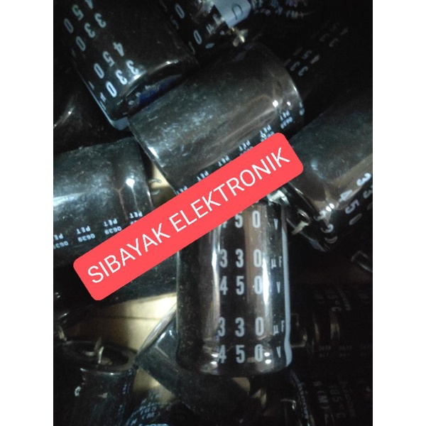 Elco 330uf / 450Volt Original