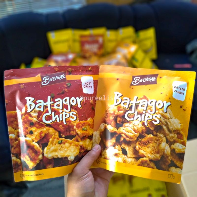 Be'Chips 70 gram | Batagor Chip | Keripik Batagor | Batagor Bandung