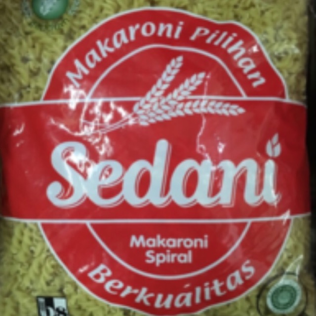 

Makaroni sedani spiral /pipa 1 kg