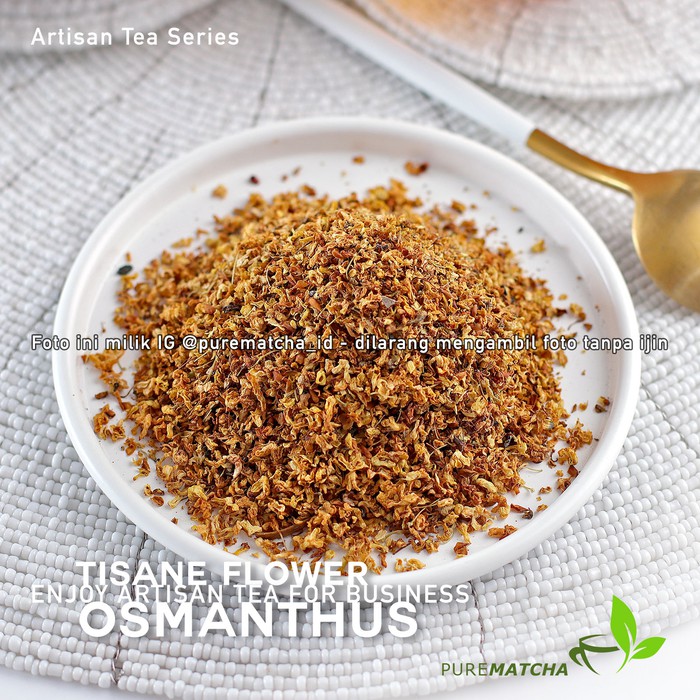 

Artisan Tea Cafe Sweet Osmanthus Flower Tea 50gr Teh Bunga Osmantus