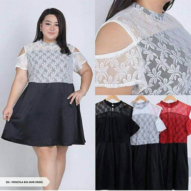 Pakaian wanita, BIG SIZE Dress import premium size XXXL