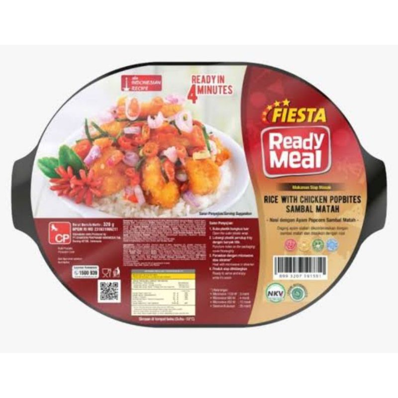 

FIESTA READY MEAL AYAM POPBITES SAMBAL MATAH