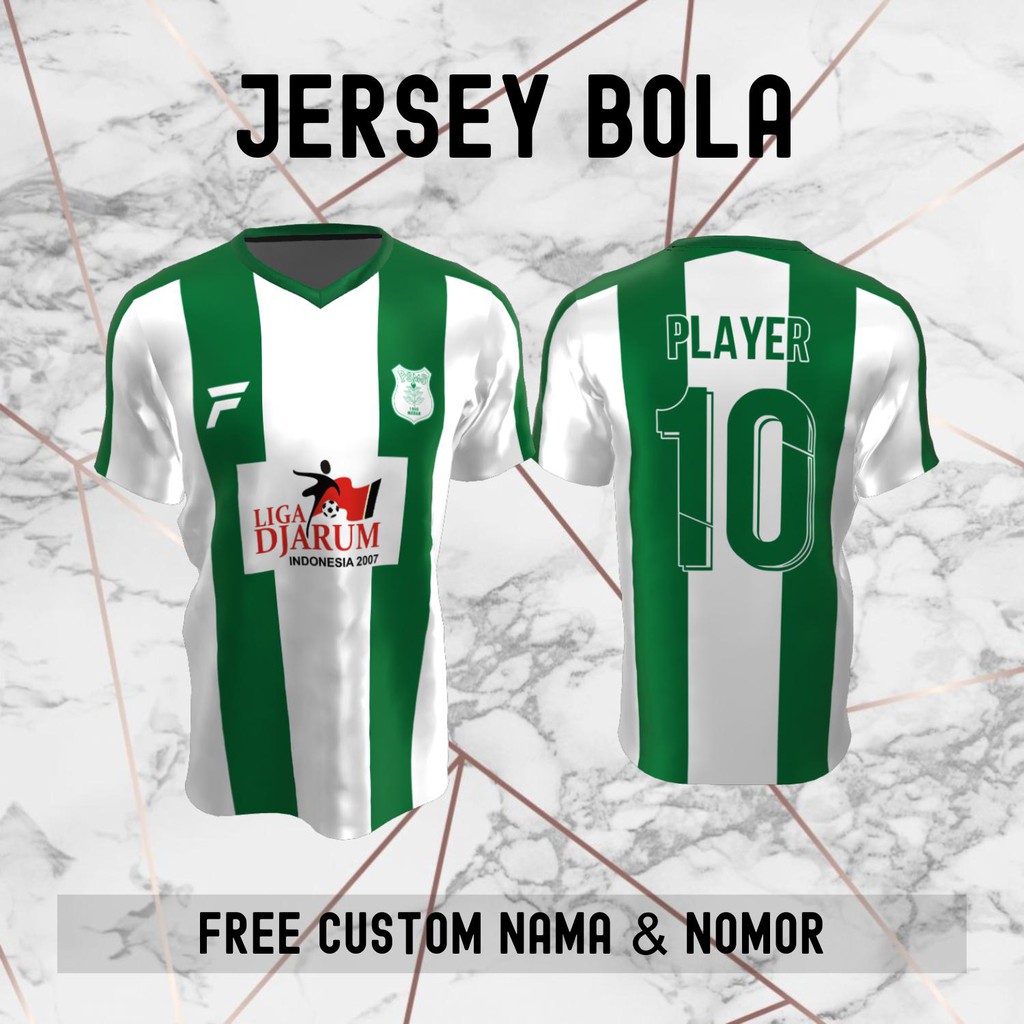 Jersey PSMS Medan Klub Bola Baju Kaos Custom Nama dan Nomor Punggung - 565