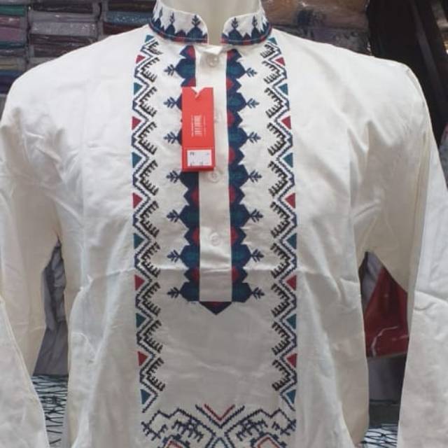 Baju koko pria Itang yunasz(tangan panjang)