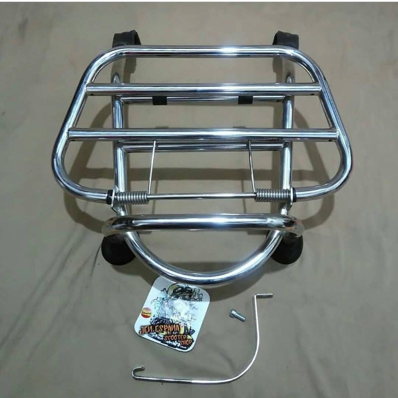 front rack Vespa LX dan S / aksesoris vespa