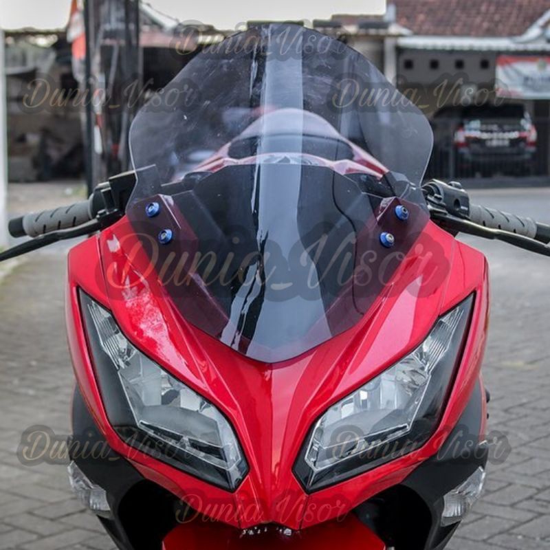 Windshield ninja FI 250 old zero . visor ninja 250 FI old zero gravity . Visor mra ninja 250 Old