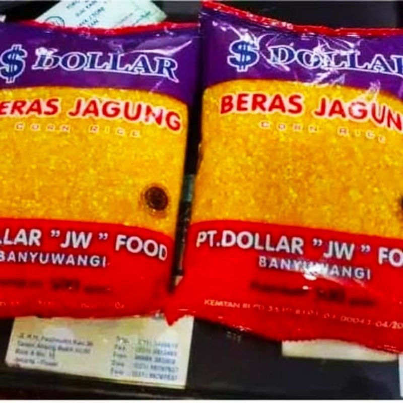

Beras Jagung Dollar - Beras Sehat - 500gram