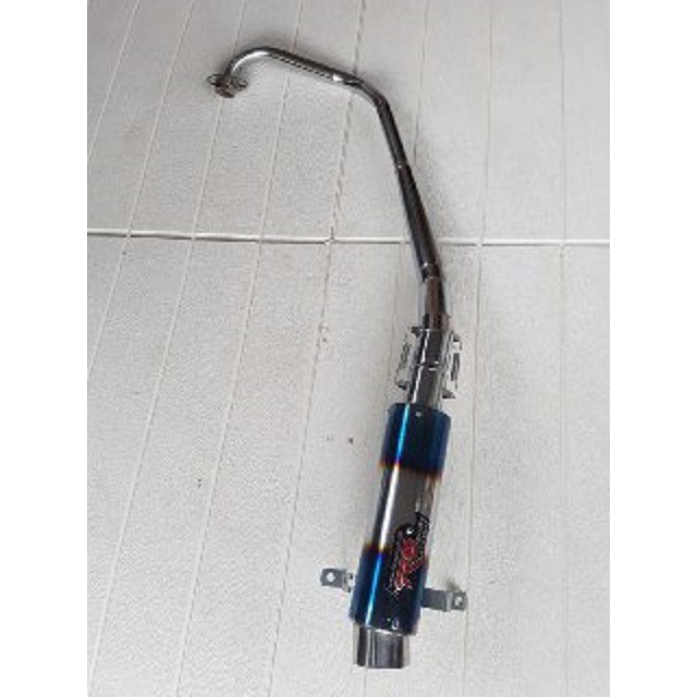 Knalpot racing R9 bluemoon vixion old-vixion new