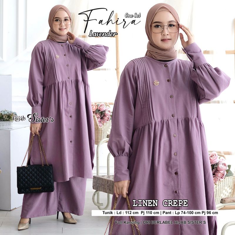 FAHIRA ONE SET BY HIJAB SISTER