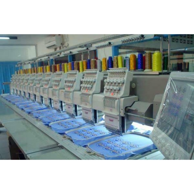 Jasa Bordir baju nama Tulisan Logo Bet patch