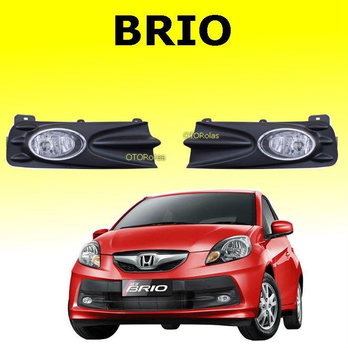 Fog Lamp Honda Brio 2011 2012 2013 2014 2015 foglamp satya lampu bumper bemper Kabut