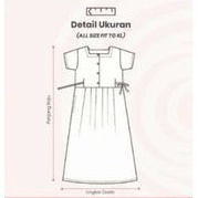 POLA PRODUKSI DASTER BUSUI 070 - Pola Baju Daster - Homedress Sewing Pattern