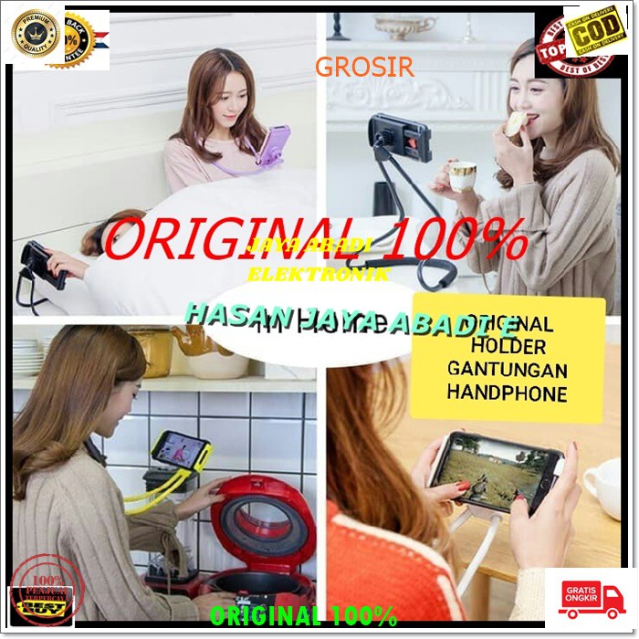 J155 LAZY NECK HOLDER LAZYNECK LAZYPOD PEGSNGAN GANTUNGAN MOBILE HP TONGSIS TONGKAT PENJEPIT JEPITAN HANDPHONE SANGAT FLEKSIBLE PEGANGAN TONGSIS NARSIS GANTUNGAN MOBILE GPS PENJEPIT UNIVERSAL MAX 6.5 INCI HARGA TERJANGKAU