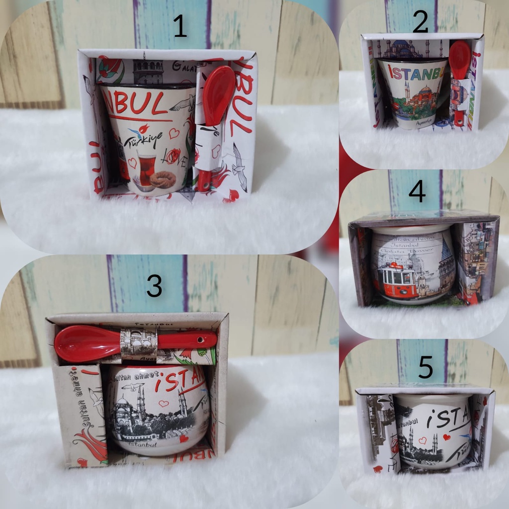 Mug İstanbul | Gelas İstanbul Turki