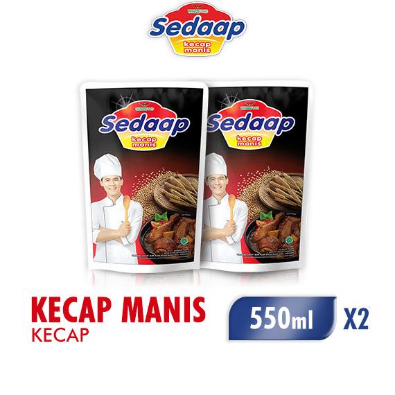 

Sedaap Kecap Manis 550 ml x 2 Pcs