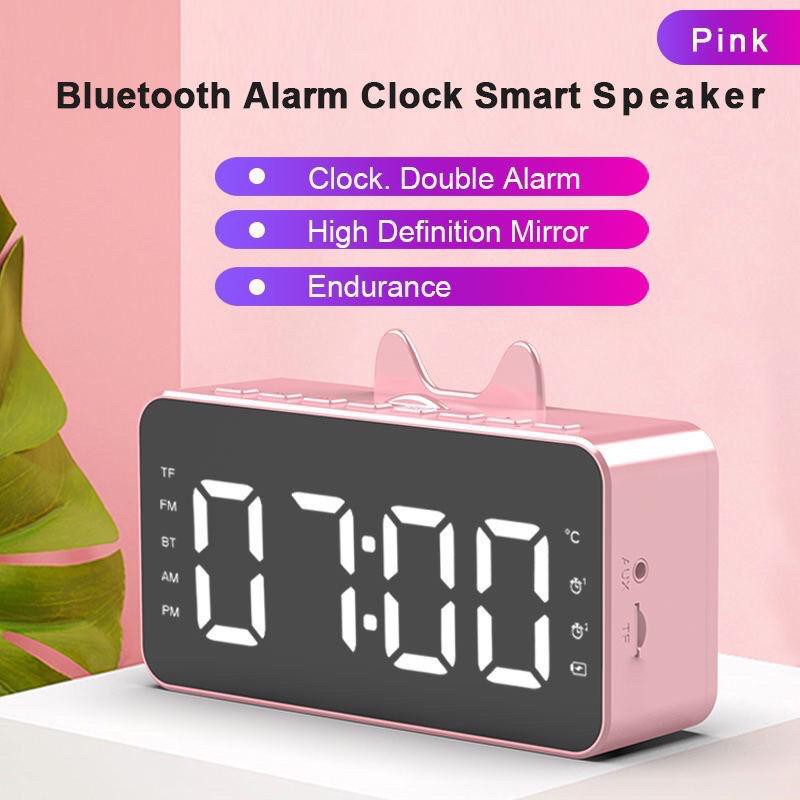 Speaker Bluetooth Alarm Clock Digital type Q9