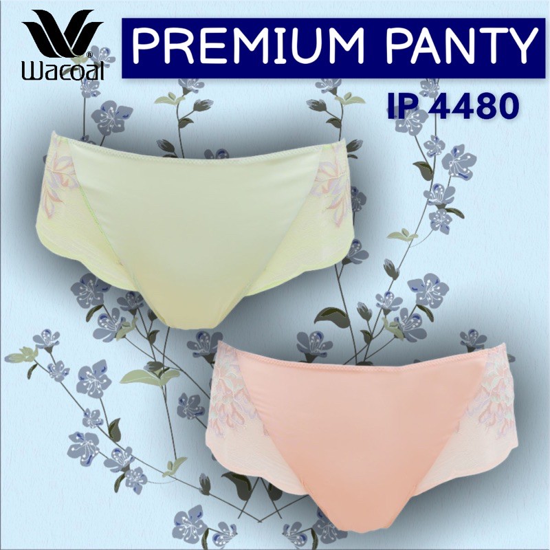 Wacoal Premium Maxi Panty IP 4480 Sexy Elegan Lace / Celana Dalam