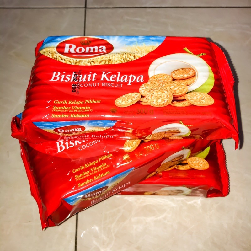 

ROTI BISKUIT KELAPA 300gr / Roti roma kelapa murah solo