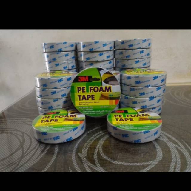 

DOUBLE TAPE BUSA 3M Pe Foam Tape 24mm x 4M ORIGINAL