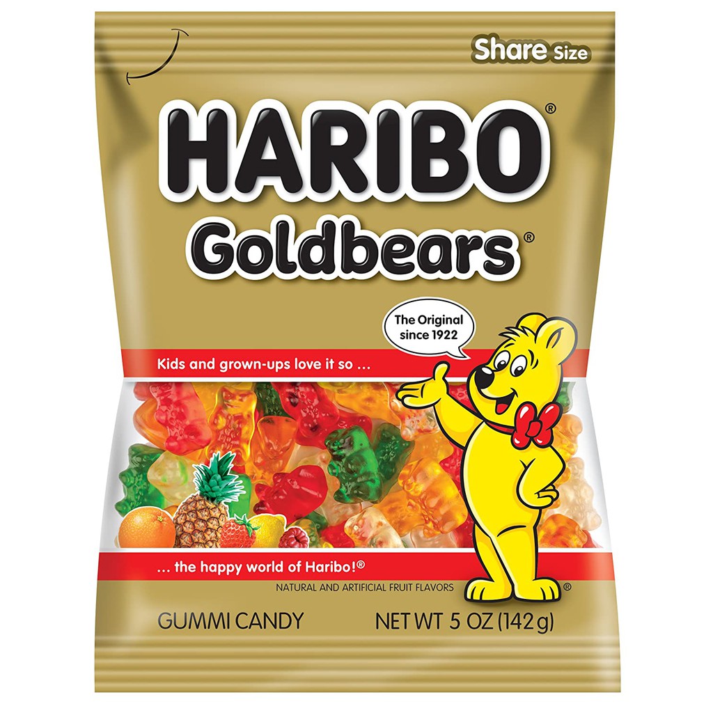 

HARIBO GOLDBEARS GUMMY CANDY 160GRAM Permen Korea Import