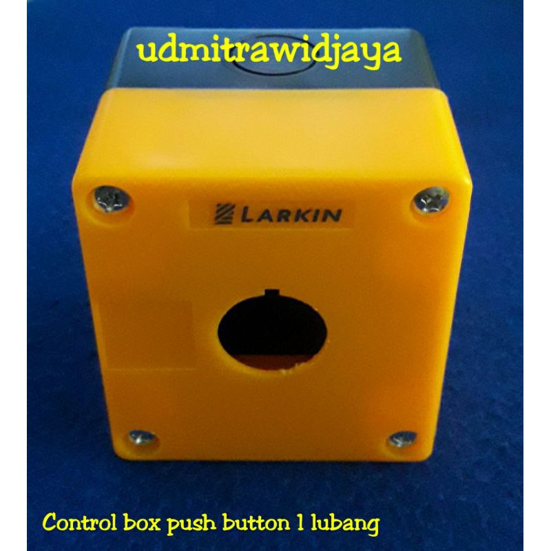 CONTROL BOX PUSH BUTTON 1 LUBANG 22mm box control push button emergency 1 hole kotak tombol on off