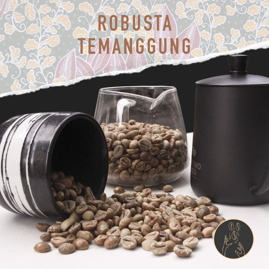 

Green Beans Robusta - Temanggung - 1KG | Grade 1