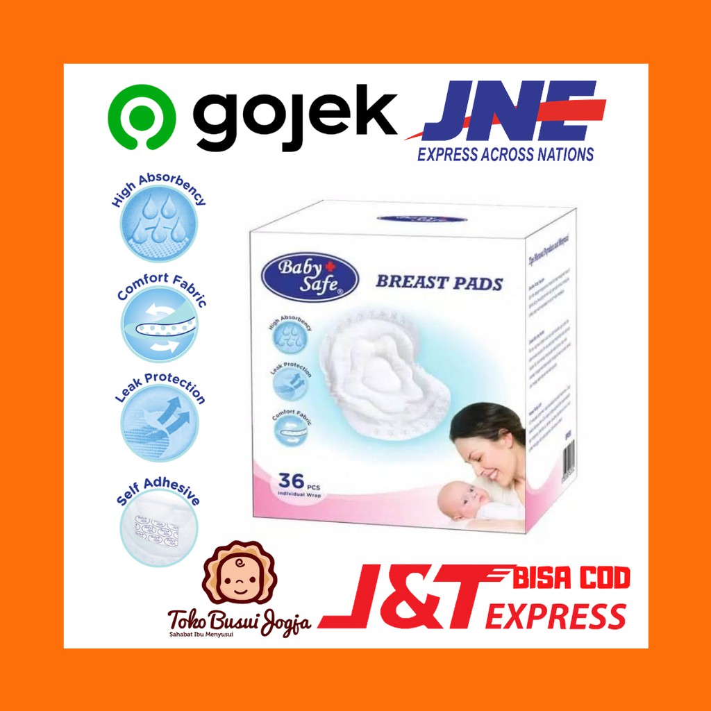 Breast Pad Disposable Baby Safe Penyerap Asi Isi 36