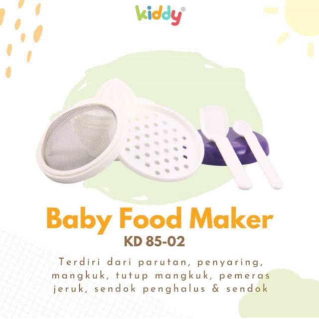 homimart I KIDDY Food Maker 7in1 7 in 1 Untuk Persiapan Mpasi