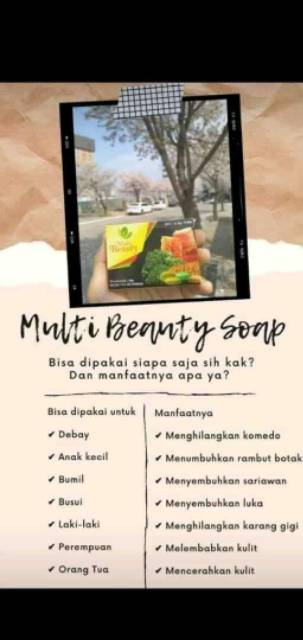 Multi Beauty Soap