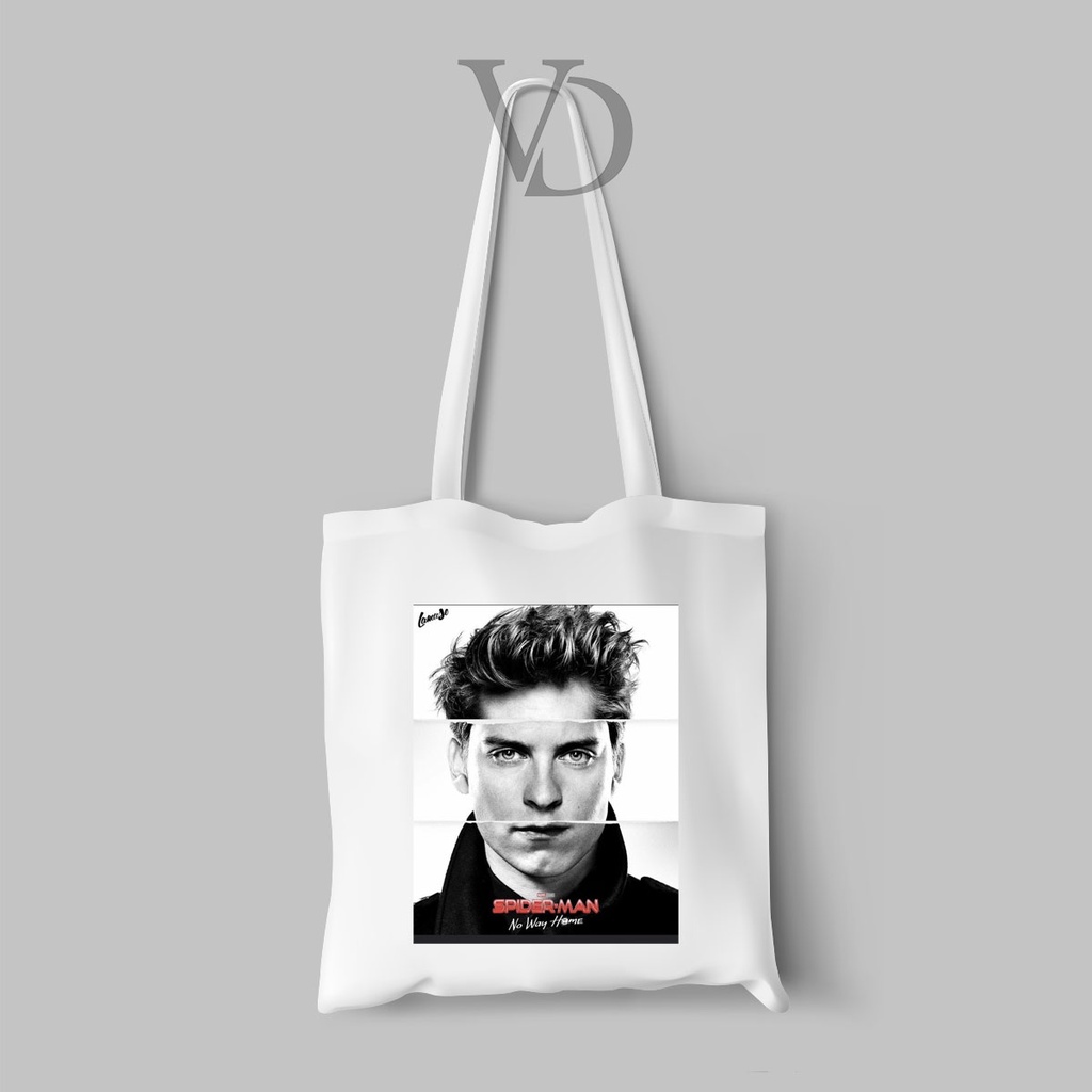 tote bag kanvas model spiderman no way home / totebag / tas belanja / AVENGERS