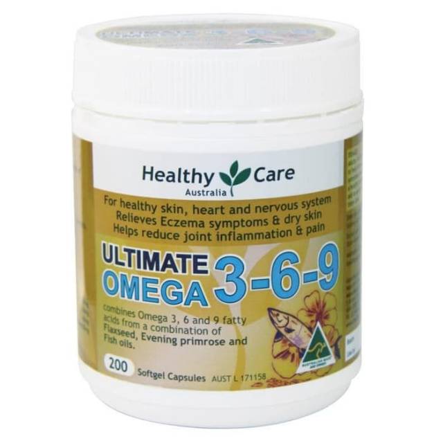 Healthy Care Omega 3-6-9 200 caps KS-0482