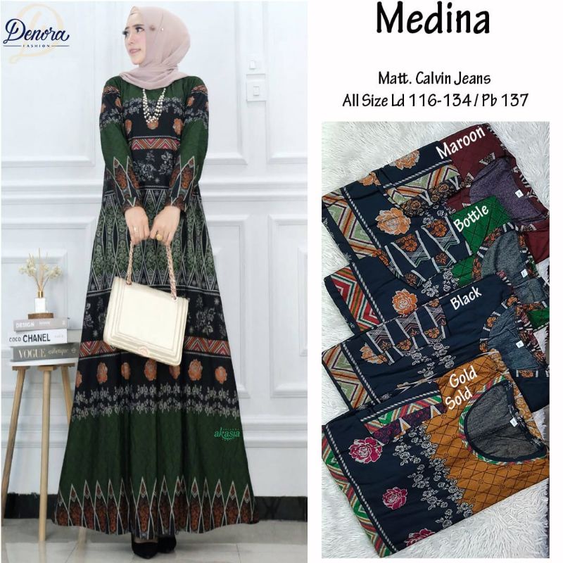 Medina gamis calvin jeans ori by Denora
