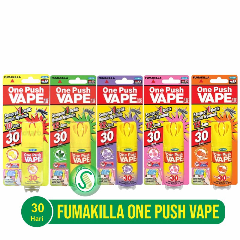 FUMAKILLA VAPE One Push Anti Nyamuk 30 Hari