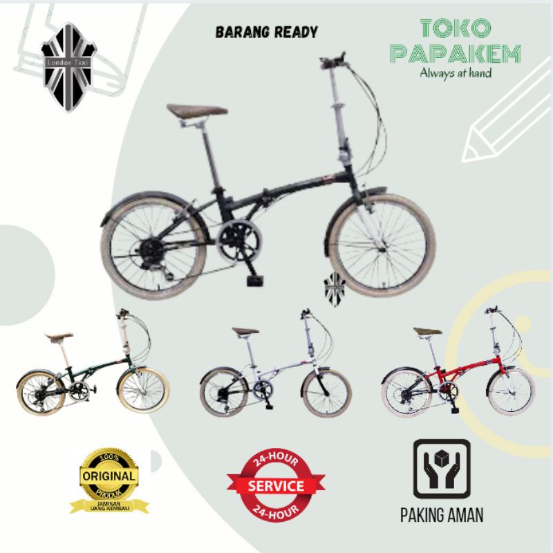 Sepeda Lipat London Taxi Folding Bike 20