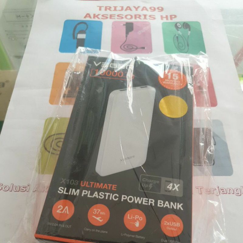 powerbank Veger original 10000 mah