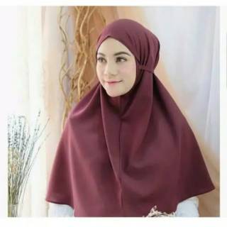 Daily Hijab Bergo Maryam khimar Instan kerudung  tali 