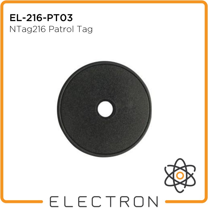 EL-216-PT03 Patrol Tag Check Point NTag216 NTag RFID NFC 13.56MHz ABS