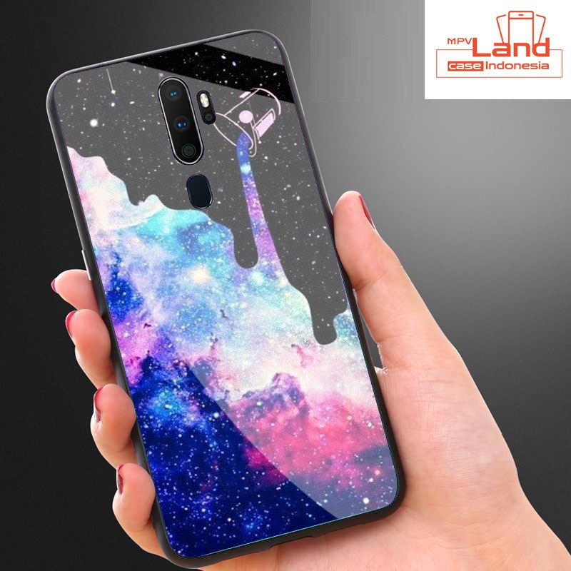 JAYA BLESSING Softcase Kaca [SC04] For Oppo F11 A5S  A15 A15S A3S A71 RENO 4F RENO 5F RENO 4 A5 2020