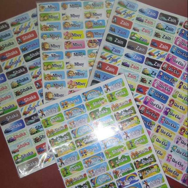 

stiker karakter lucu