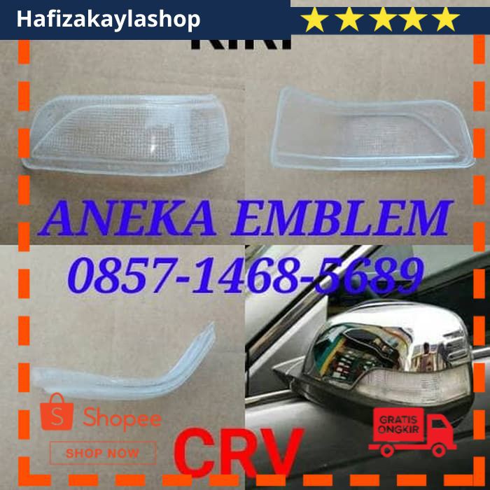Part mobil satuan - kiri - mika sein spion crv - mika lampu spion crv zn 414
