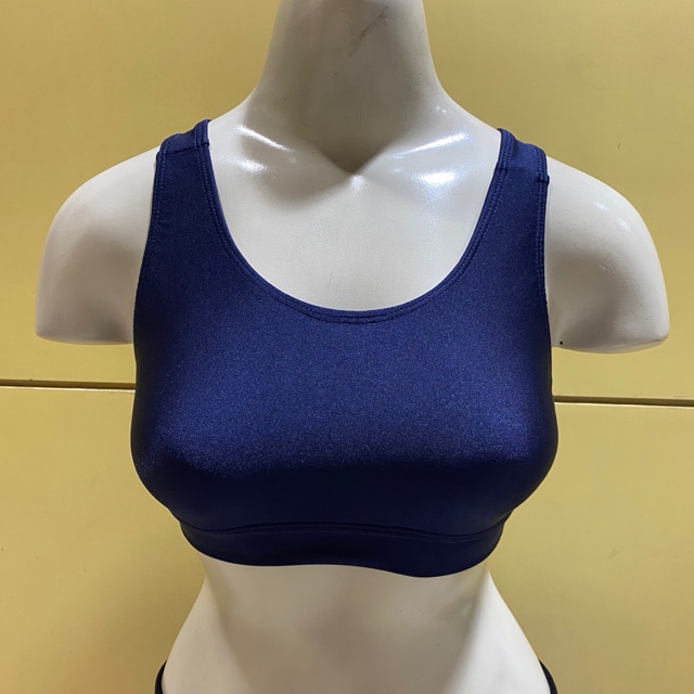 Sport Bra Polos Lycra elastis Sport Club murah berkualitas size M/L