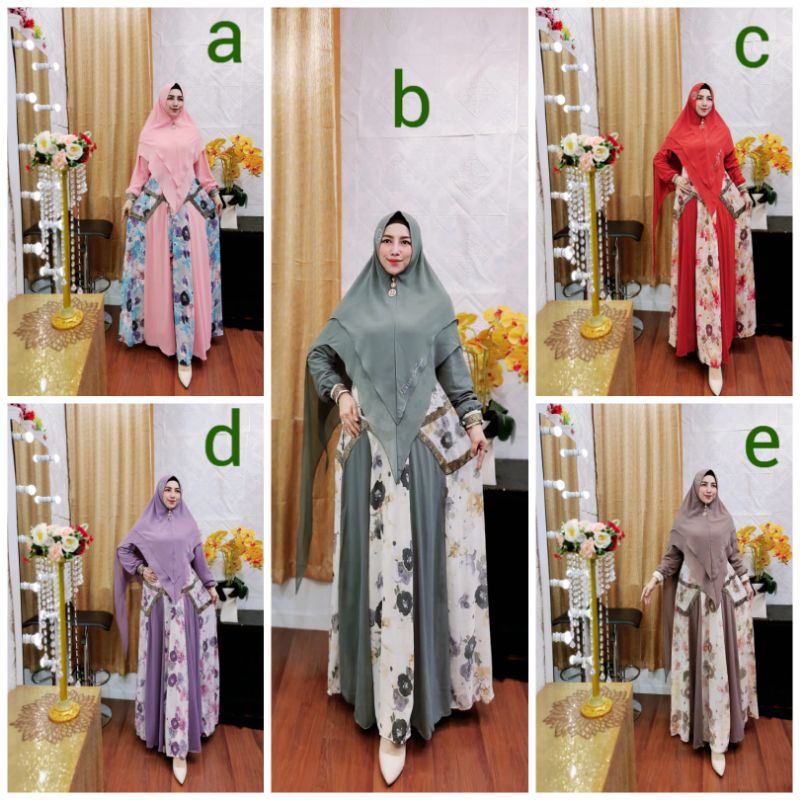 GAMIS SYARI MEWAH / TABINA SYARI BY FAZZA BOUTIQUE / GAMIS SYARI PREMIUM / GAMIS WANITA TERBARU