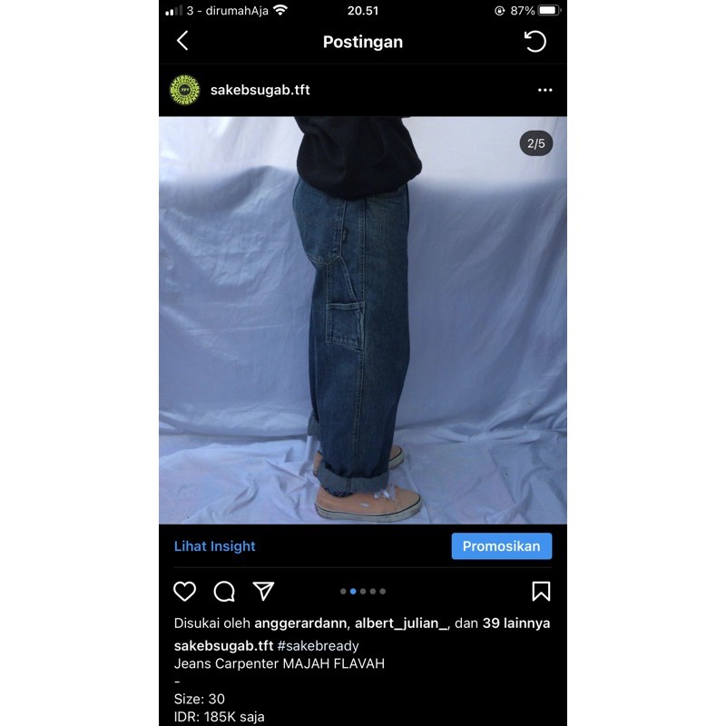 CARPENTER JEANS MAJAH FLAVAH